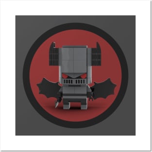 Brickheadz Necromancer - Castle Crashers Video Game Character Posters and Art